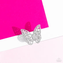 Load image into Gallery viewer, Bright-Eyed Butterfly - White
